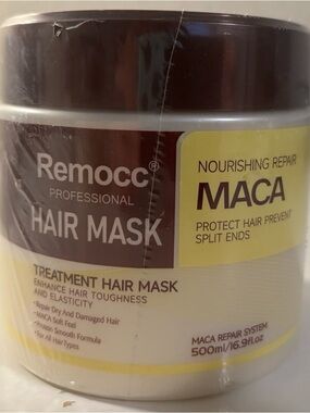 Remocc Professional Hair
Mask Bundle of 2 Deep Conditioning Trestments